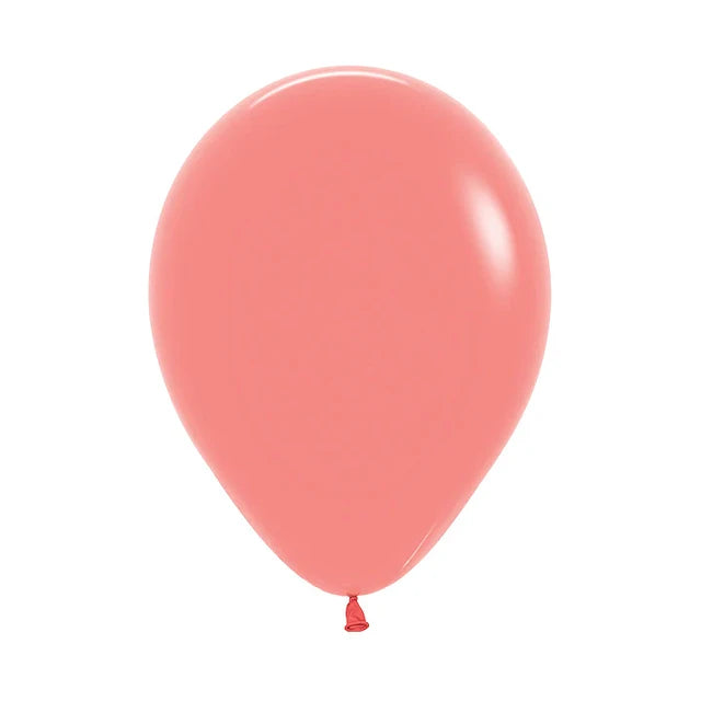 Pack 4 globos 30 cm - coral