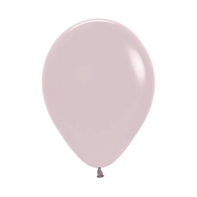 Pack 4 globos 30 cm - rosa mate