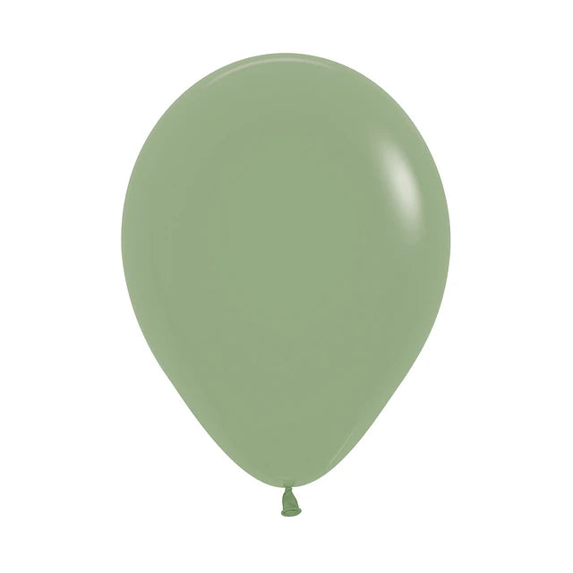 Pack 4 globos 30 cm - eucaliptus