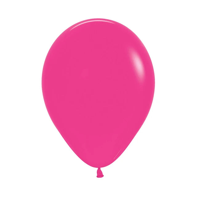 Pack 4 globos 30 cm - fucsia