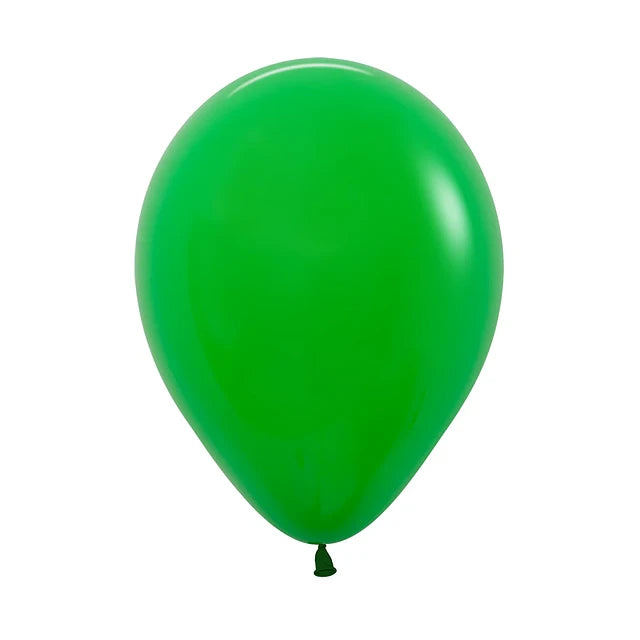 Pack 4 globos 30 cm - verde
