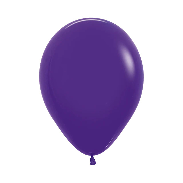 Pack 4 globos 30 cm - violeta
