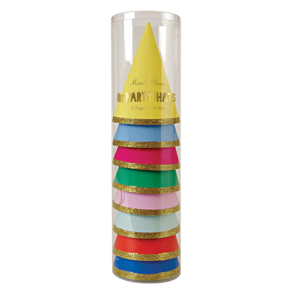 Gorros de cumpleaños - multicolor