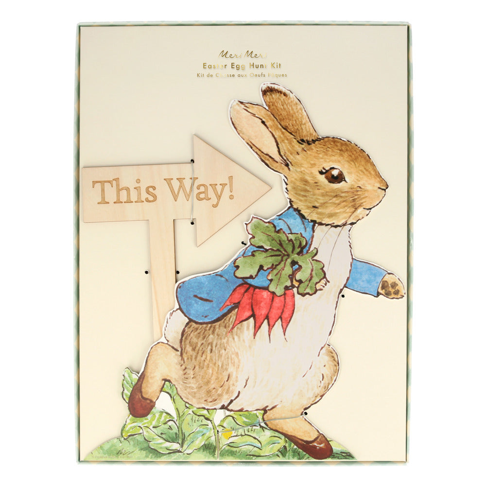 Kit de busqueda de huevitos Peter Rabbit