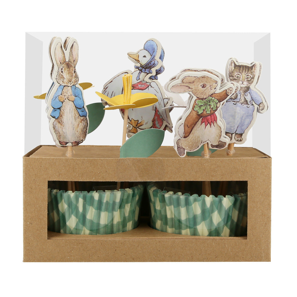 Kit para cupcakes Peter Rabbit
