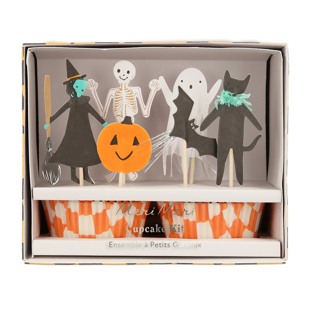 Kit para cupcakes Happy Halloween