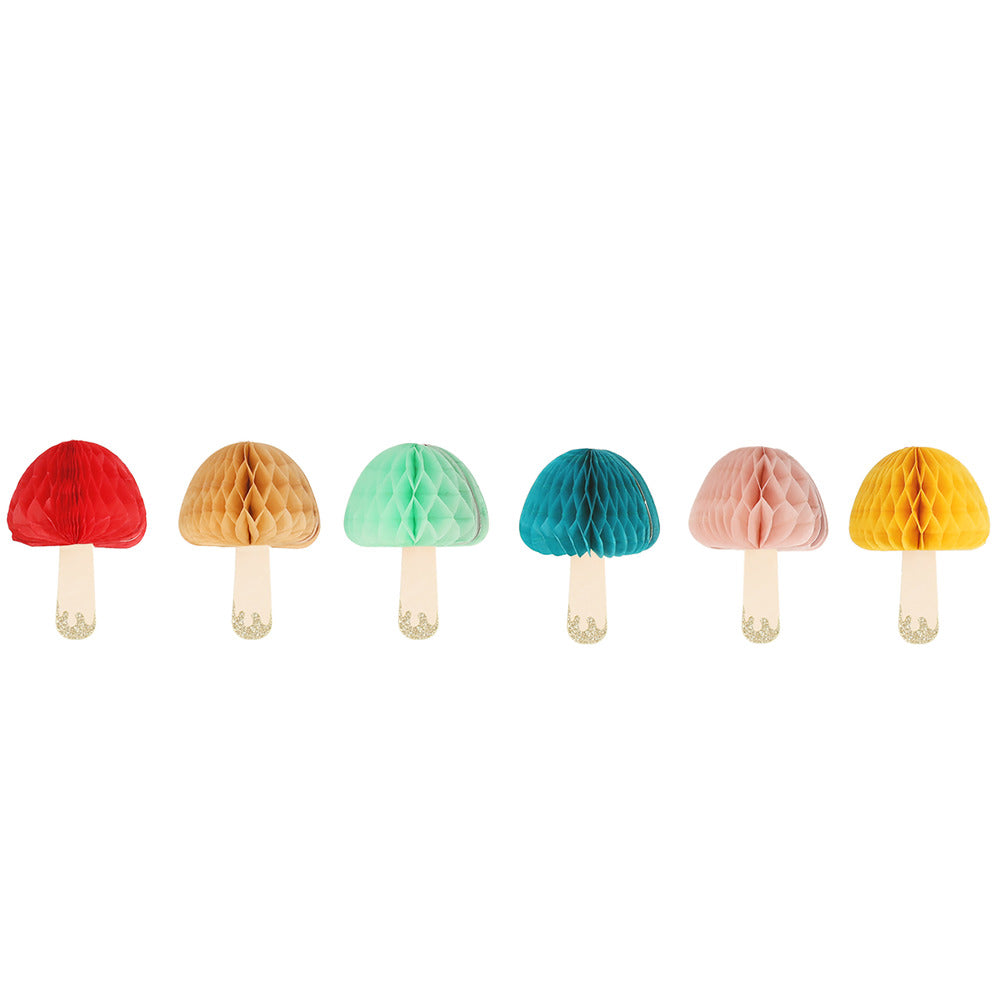 Tarjetas para regalo con setas de Honeycomb Balls