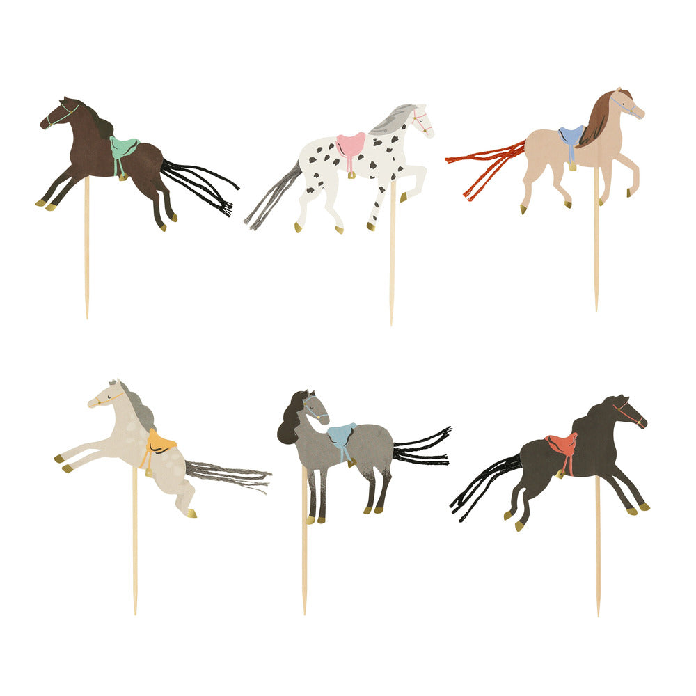 Kit para cupcakes - caballos