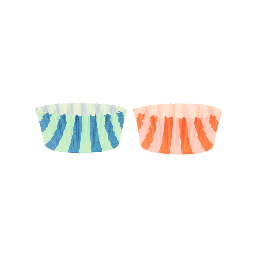Kit para cupcakes - Happy Birthday y rayas