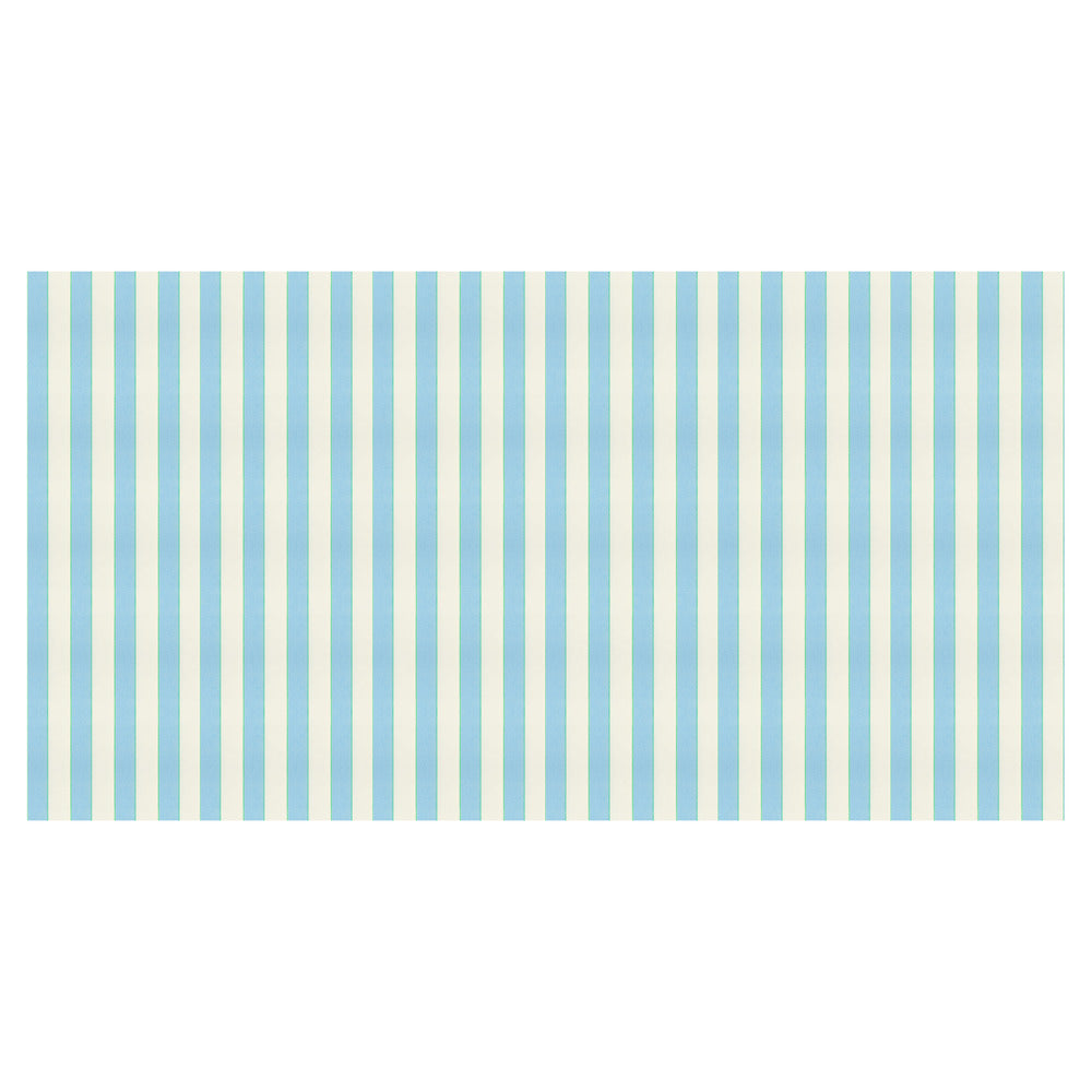Mantel de papel - rayas celestes