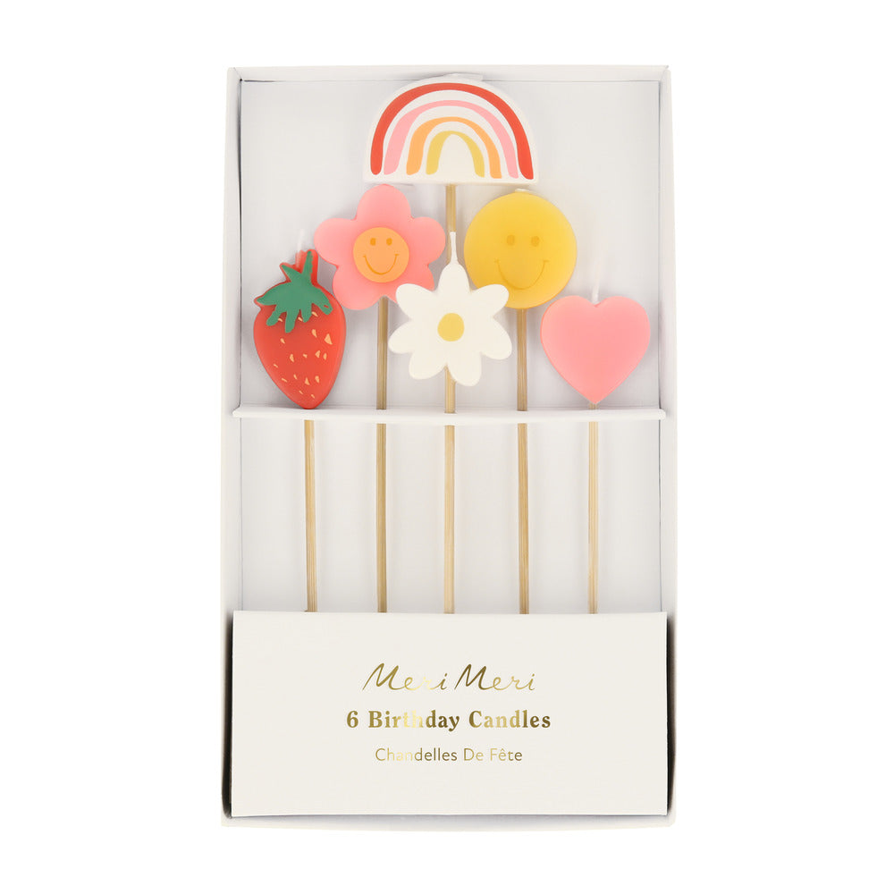 Velas- iconos felices