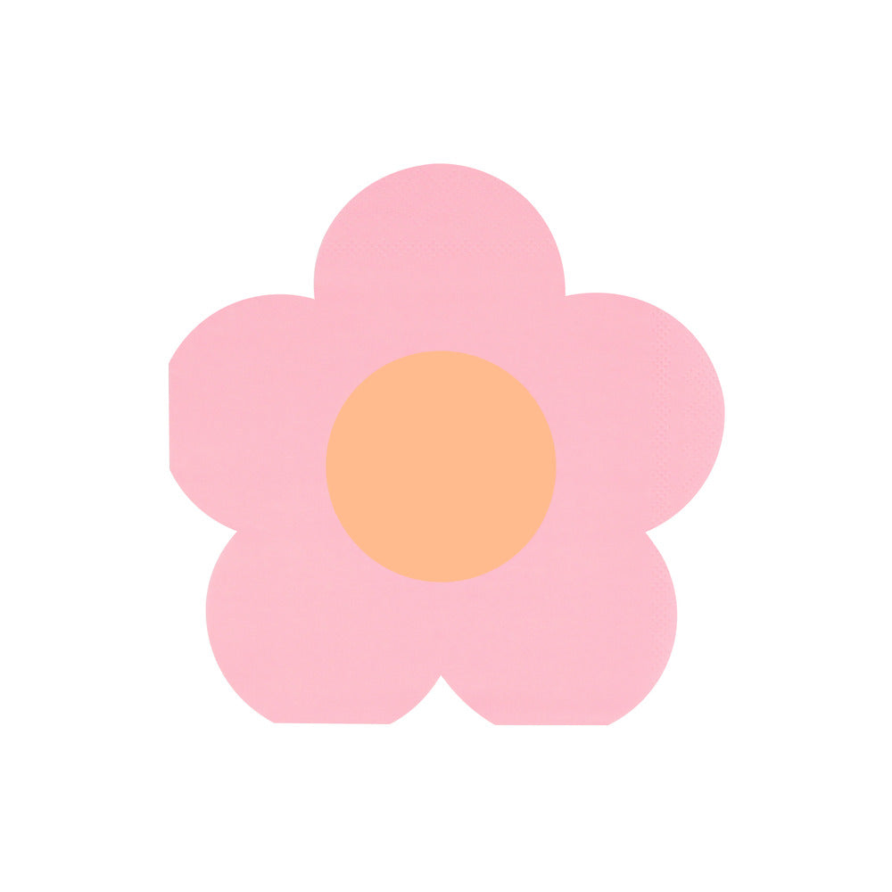 Servilletas con forma de iconos felices