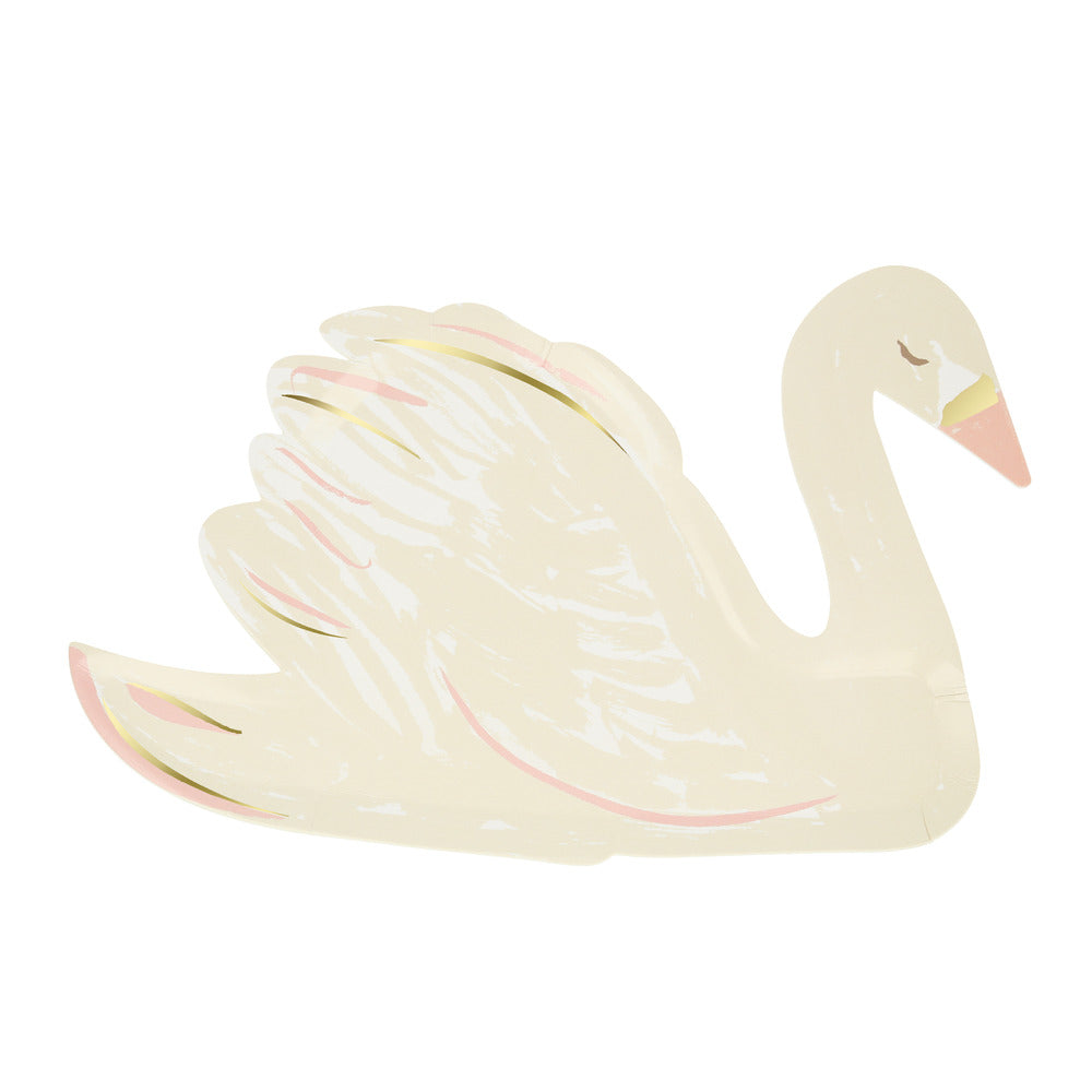 Platos con forma de cisne