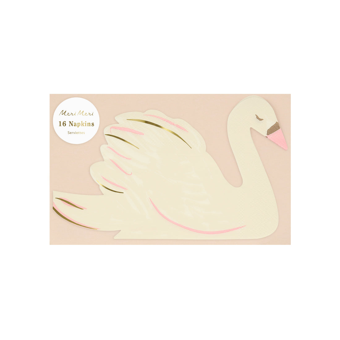 Servilletas con forma de cisne