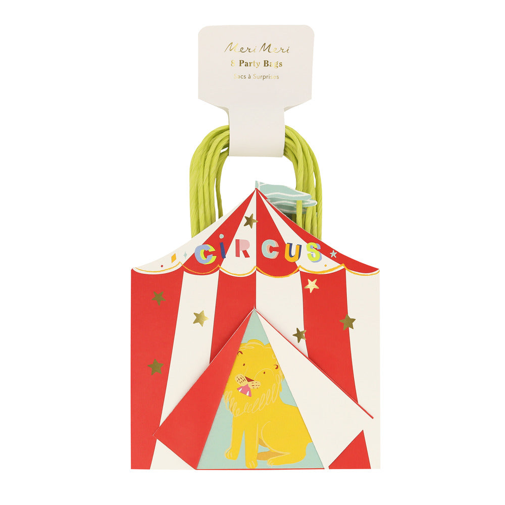 Bolsas para sorpresas - carpa de circo