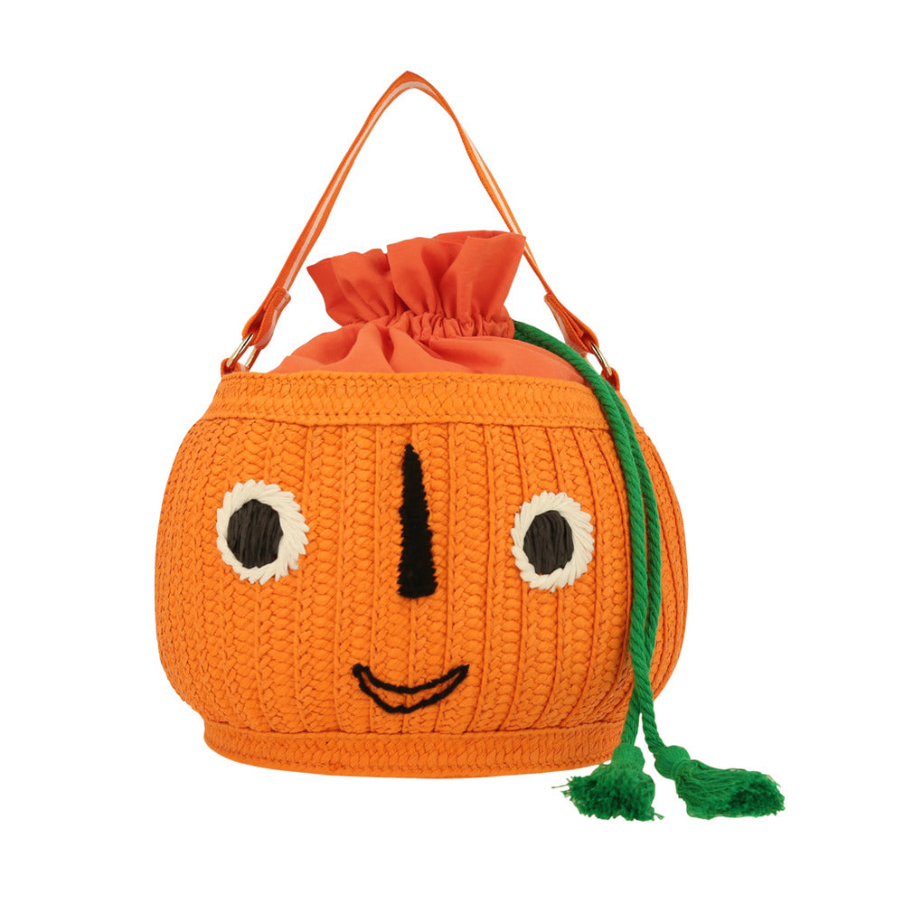 Canasto con forma de calabaza