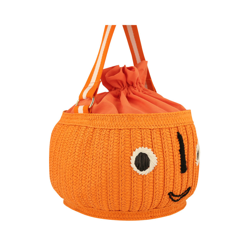 Canasto con forma de calabaza