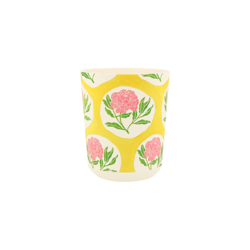 Vasos de plástico reciclado Molly Mahon x Meri Meri
