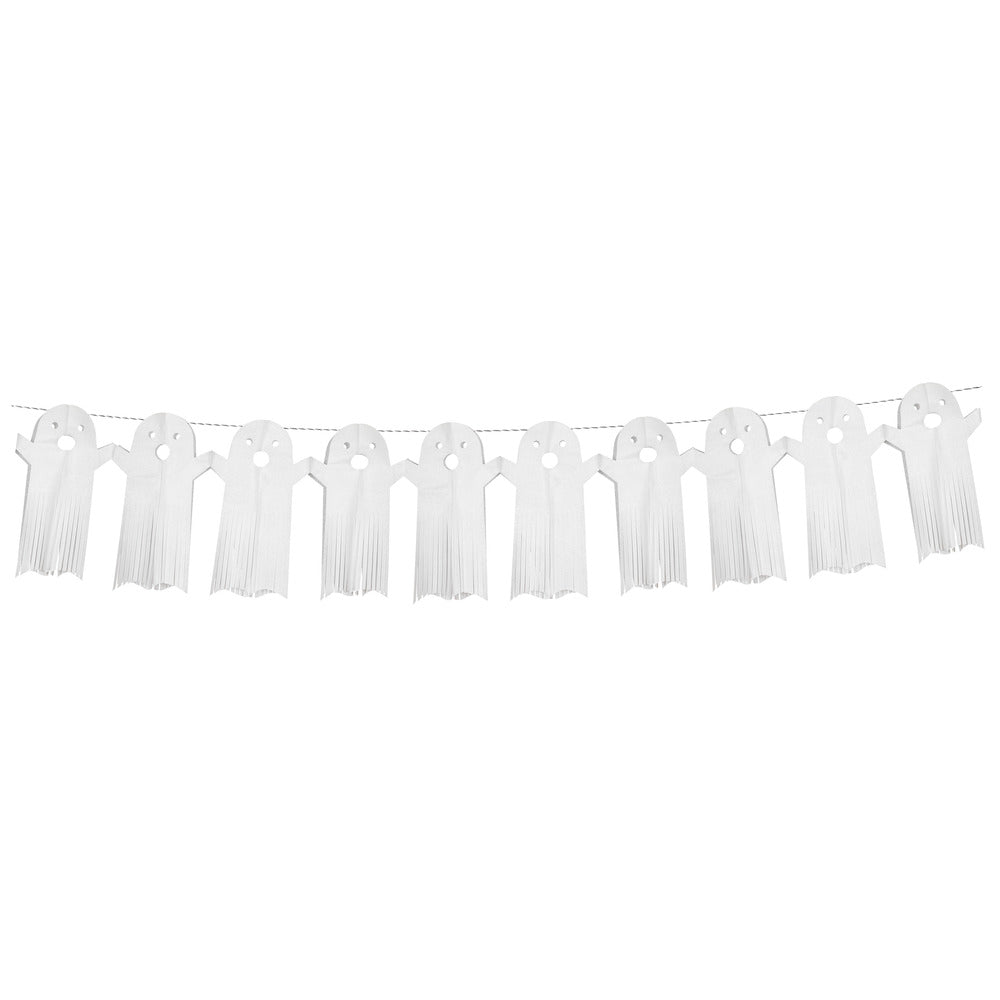 Guirnalda de papel de seda con forma de Fantasmas