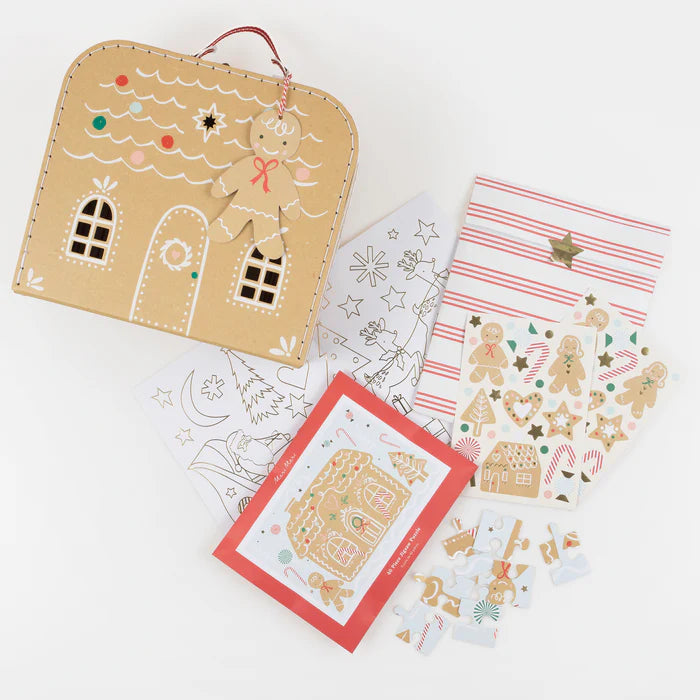 Maleta de actividades - casita de jengibre