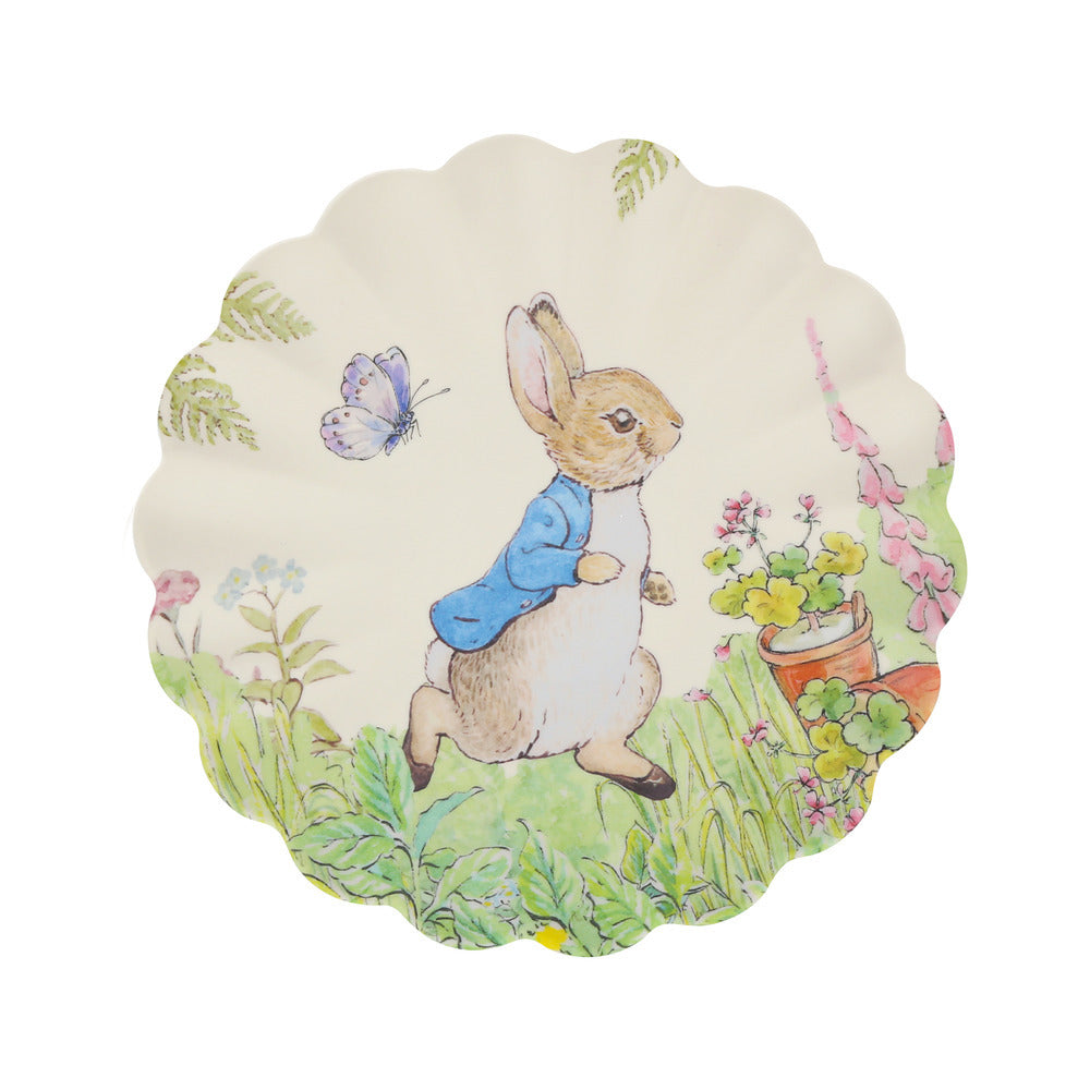 Set x 6 platos de melamina Peter Rabbit- pequeños