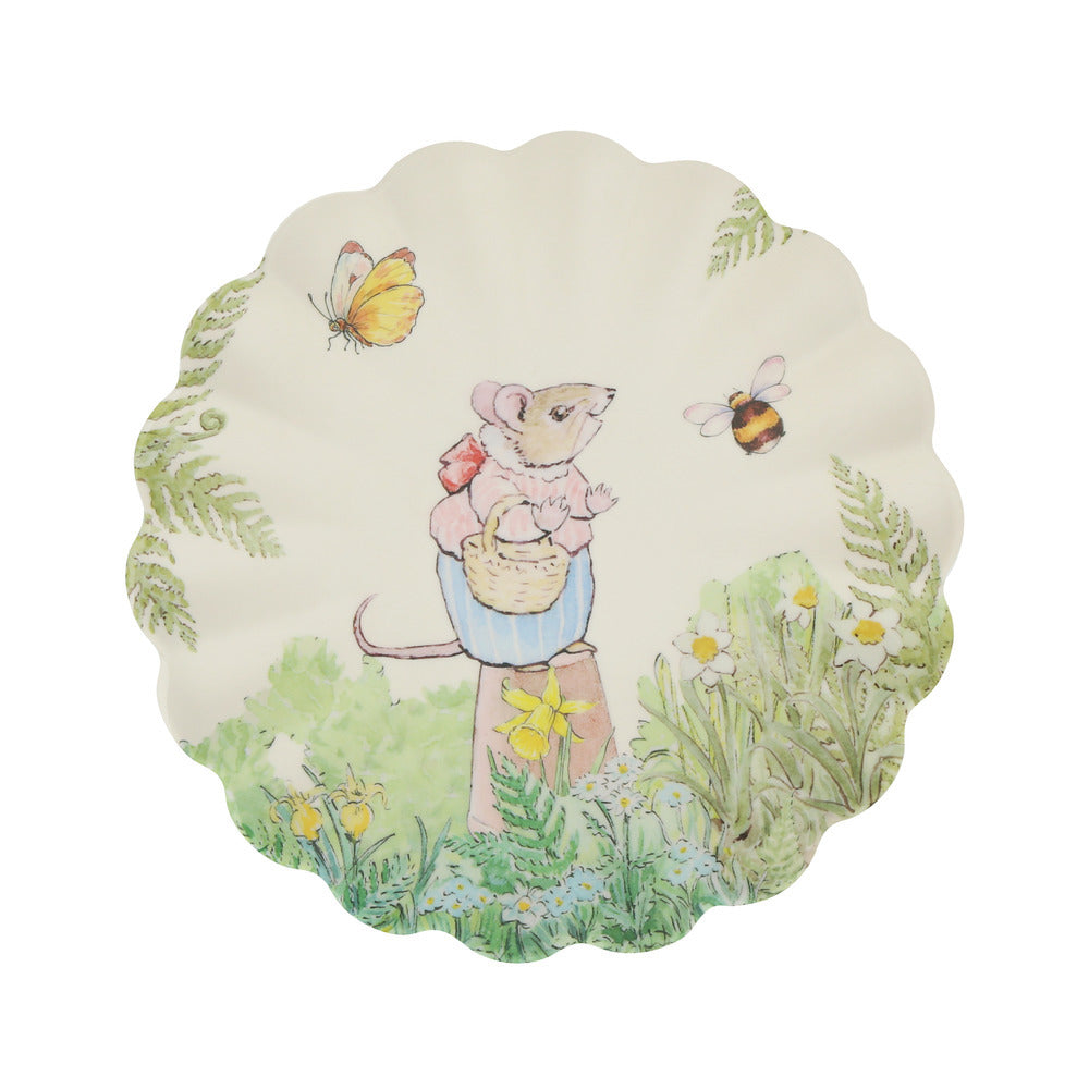 Set x 6 platos de melamina Peter Rabbit- pequeños