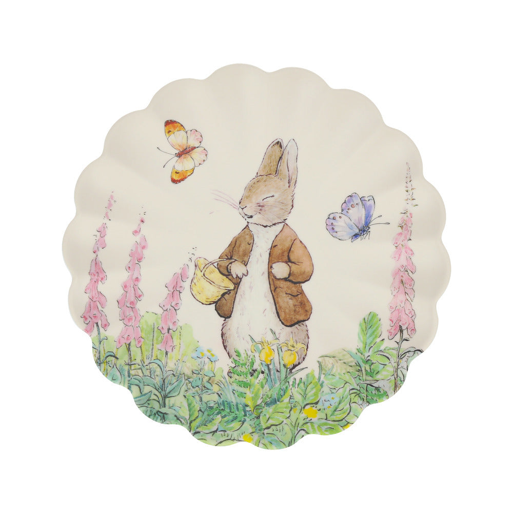 Set x 6 platos de melamina Peter Rabbit- pequeños