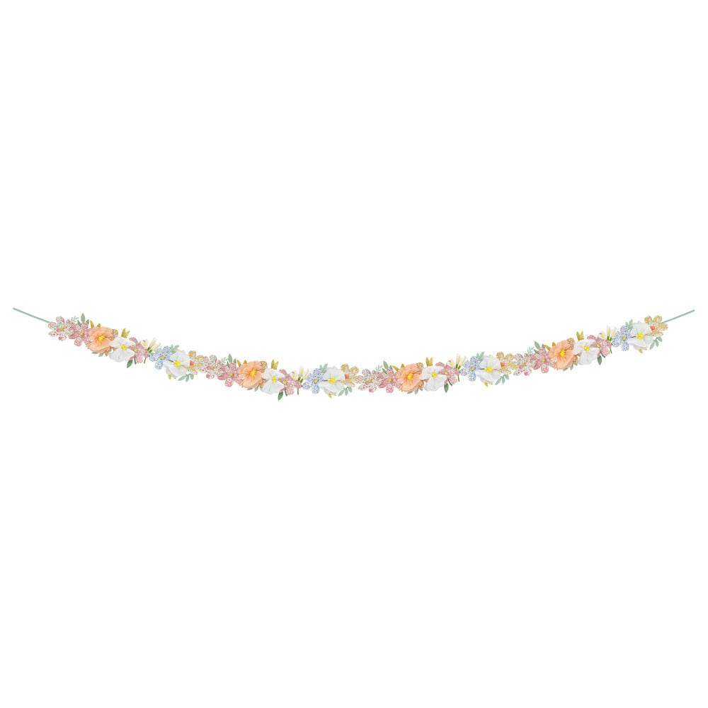 Guirnalda flores de papel flores Liberty