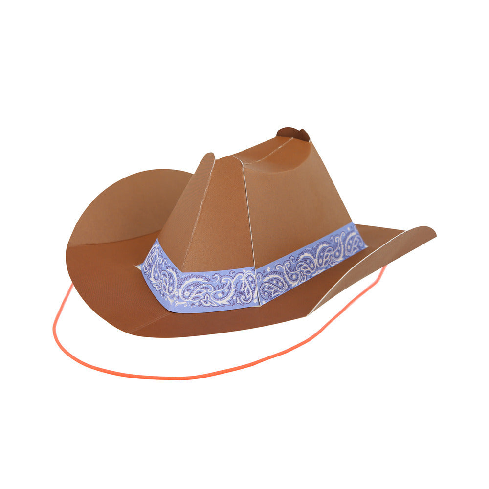 Gorros de cumpleaños sombreros vaqueros