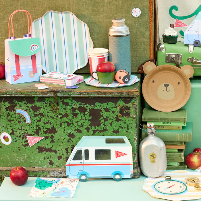 Platos con forma de camper