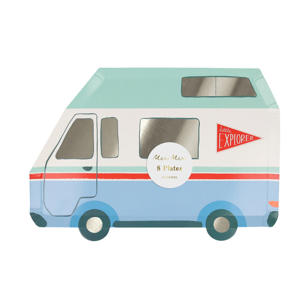 Platos con forma de camper