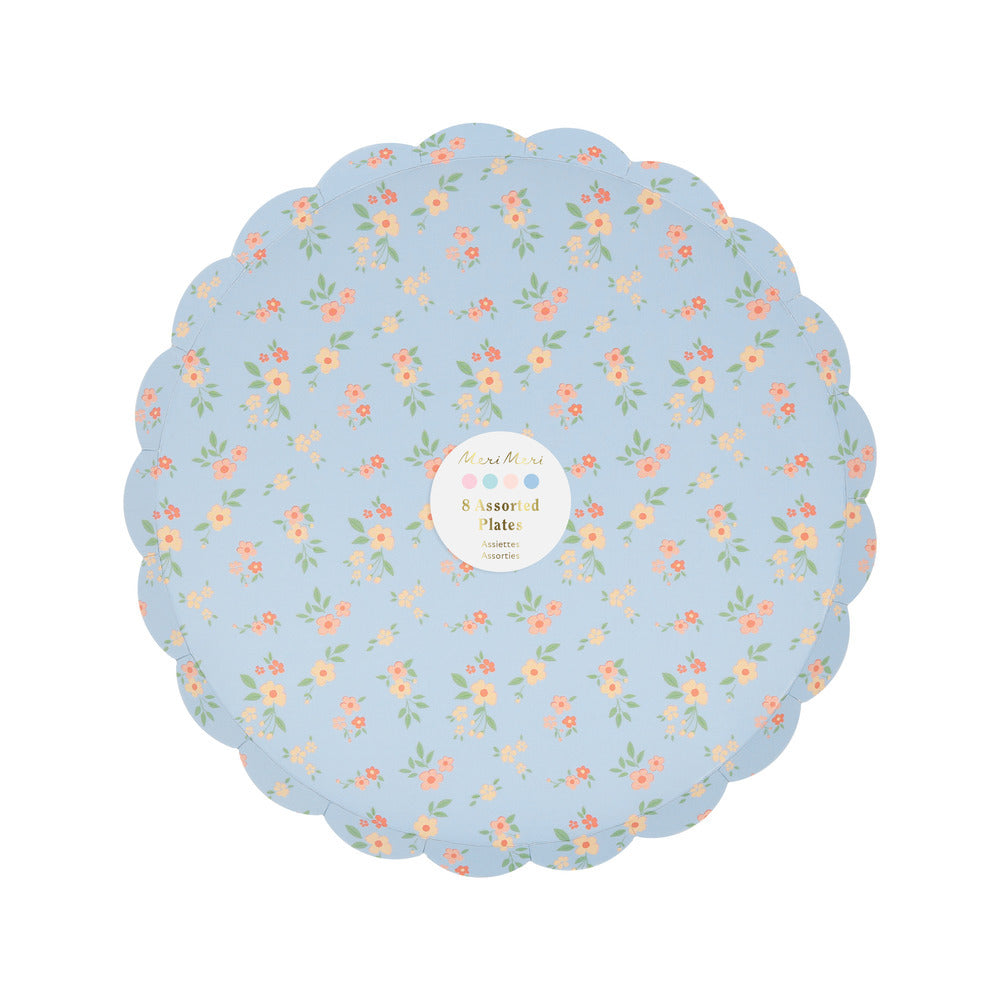 Platos racimos de flores - medianos