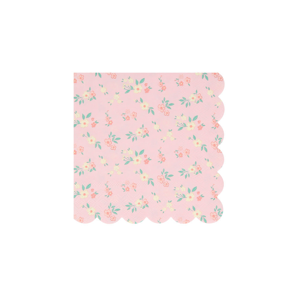 Servilletas racimos de flores - pequeñas
