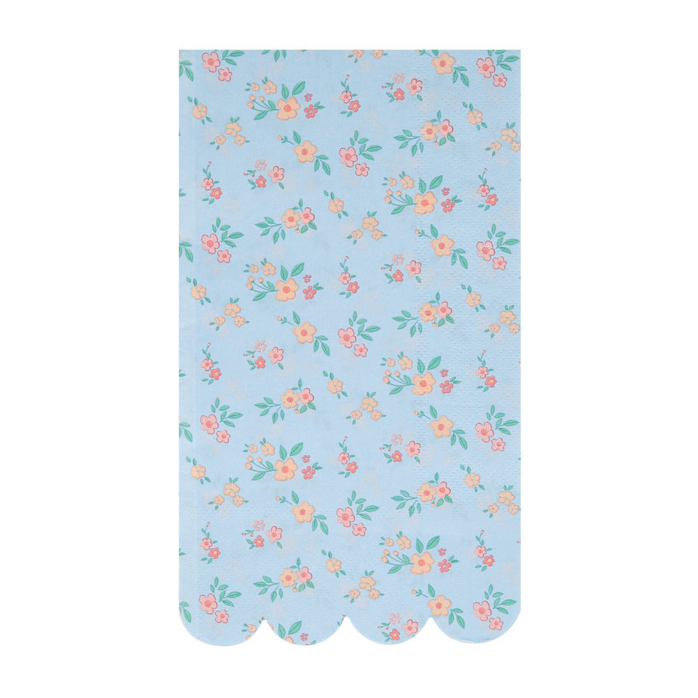 Servilletas racimos de flores - alargadas
