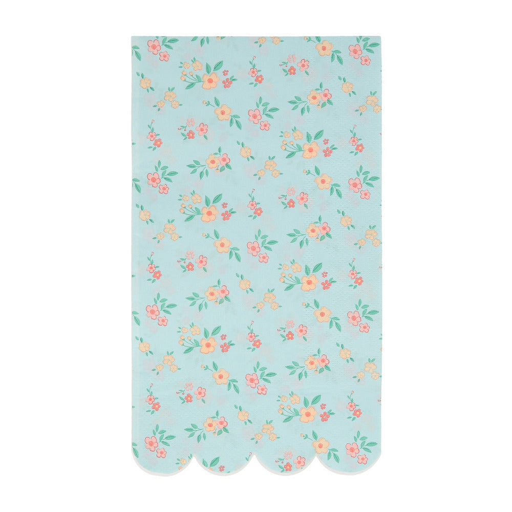 Servilletas racimos de flores - alargadas