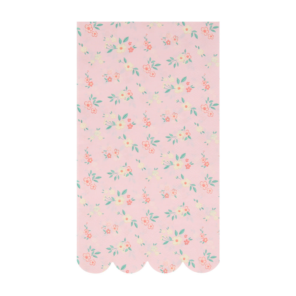 Servilletas racimos de flores - alargadas