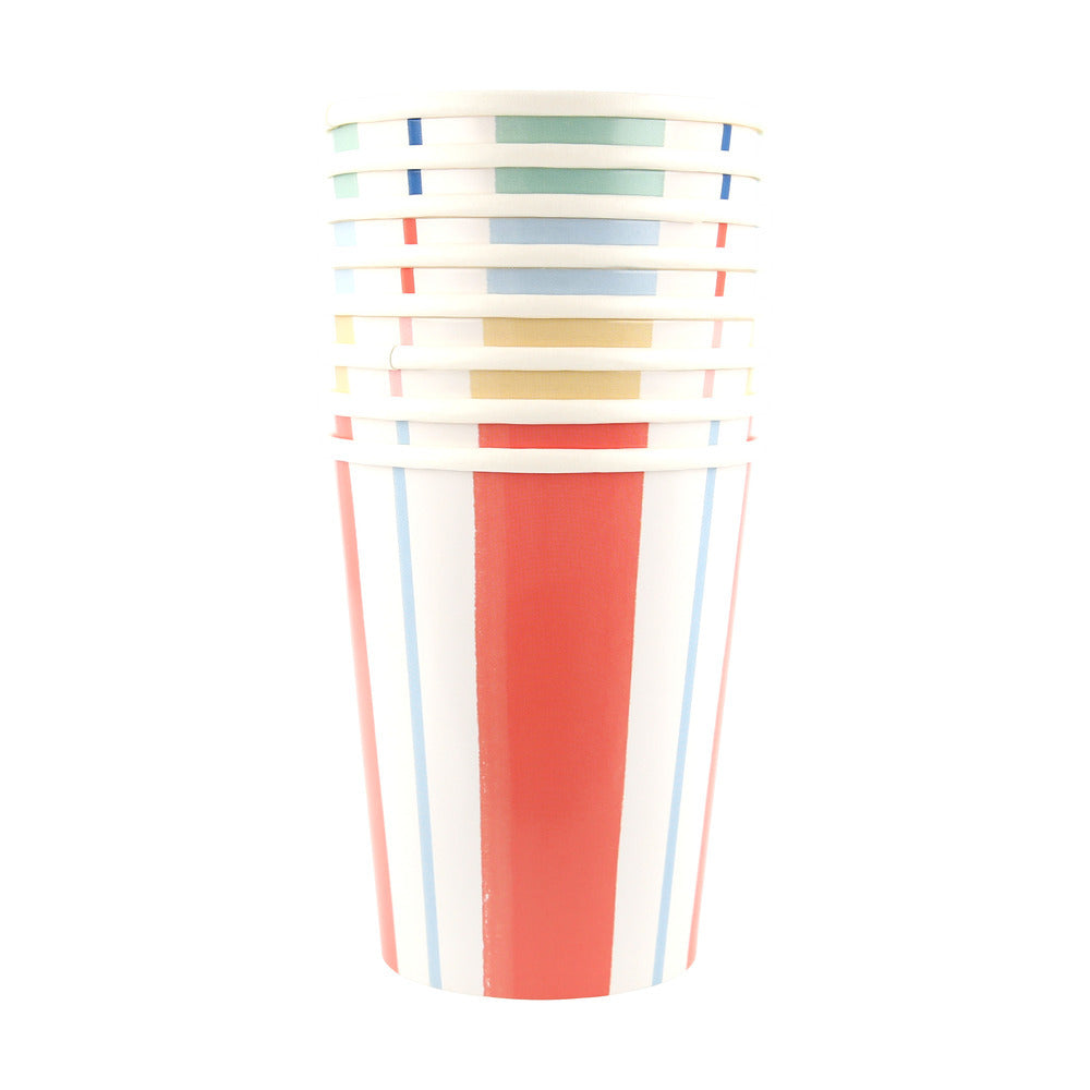 Vasos preppy stripes