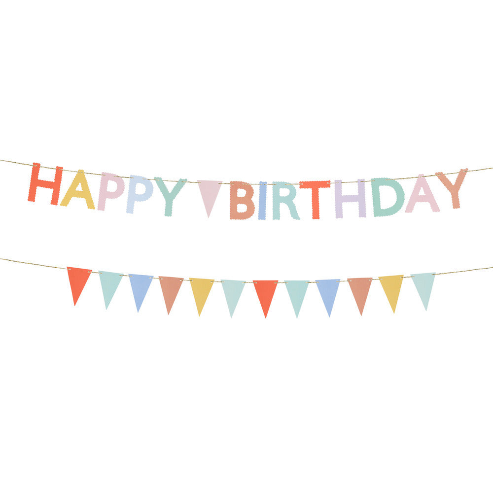 Guirnalda mini en cajita - Happy Birthday
