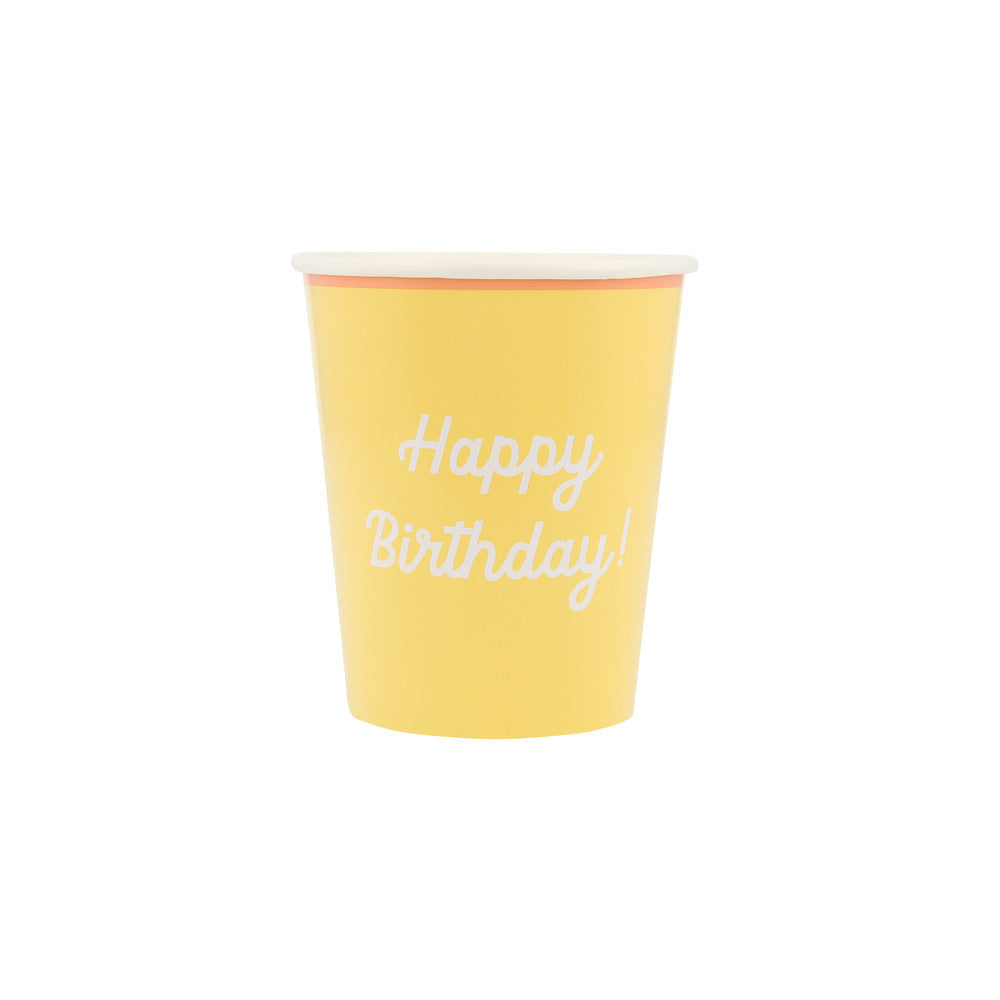 Vasos mix Happy Birthday