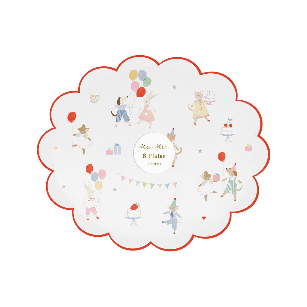 Platos fiesta de animalitos