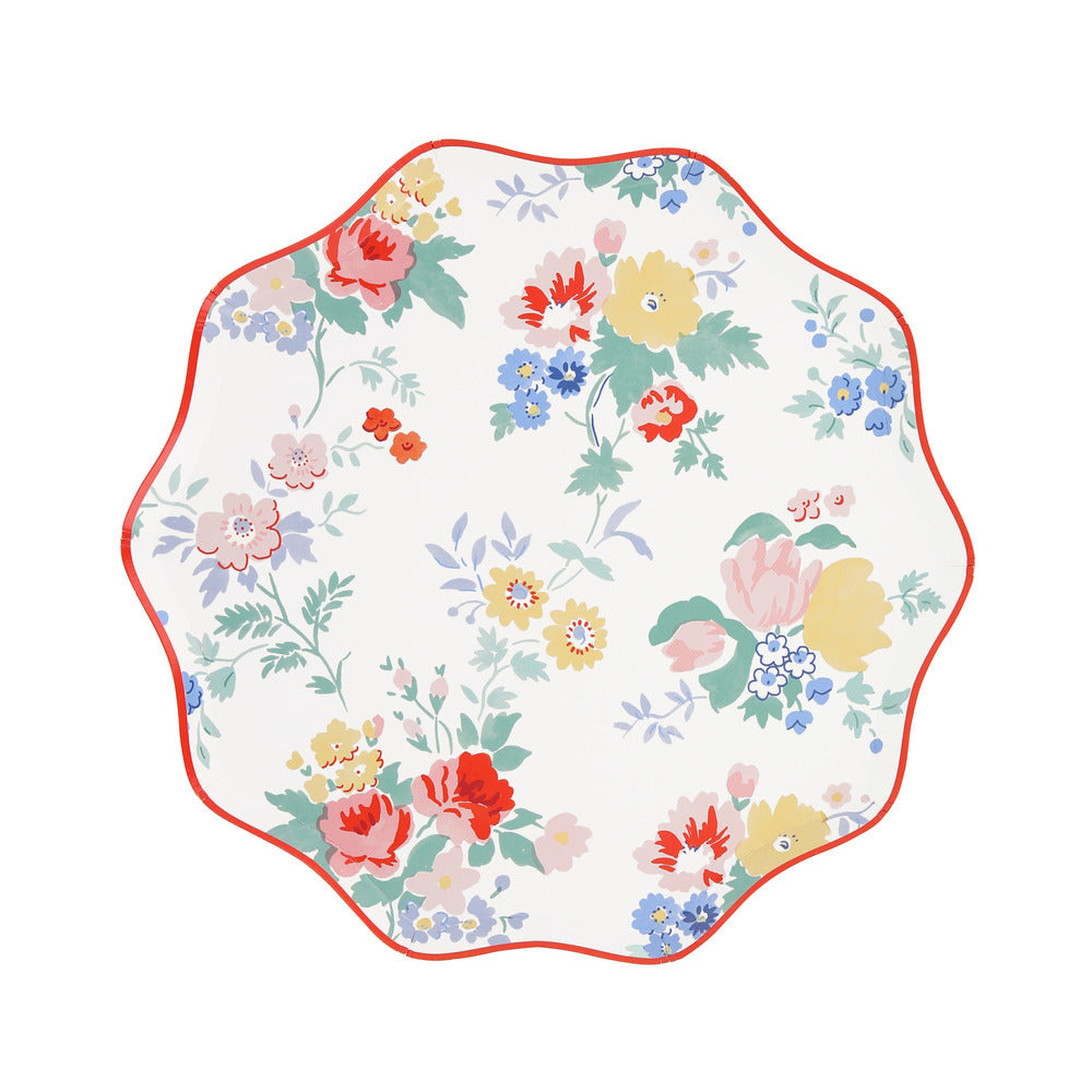 Platos flores vintage - medianos