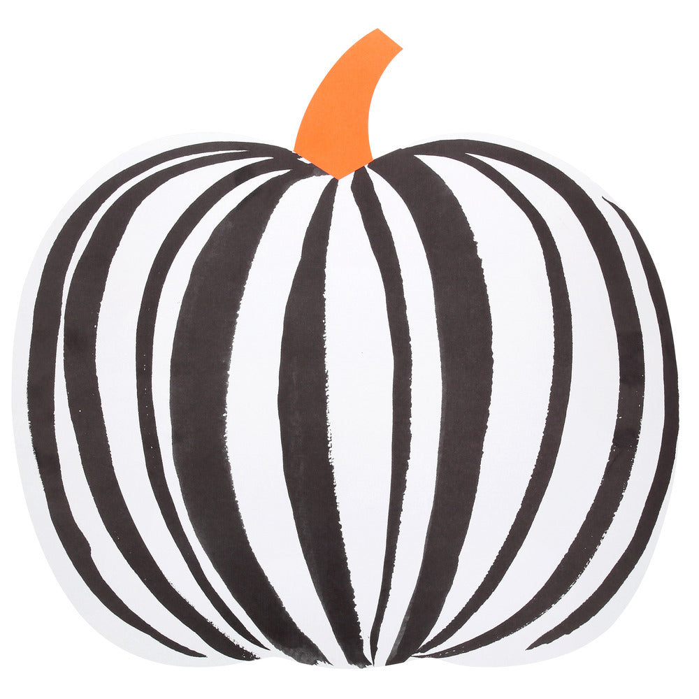 Individuales con forma de calabaza