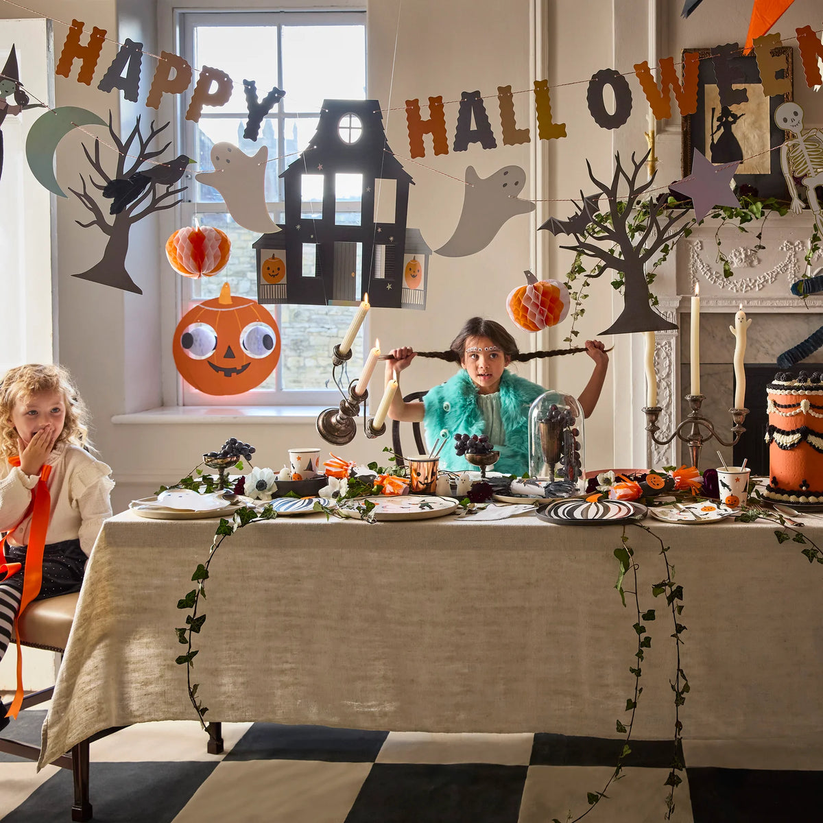 Set de guirnaldas - Happy Halloween