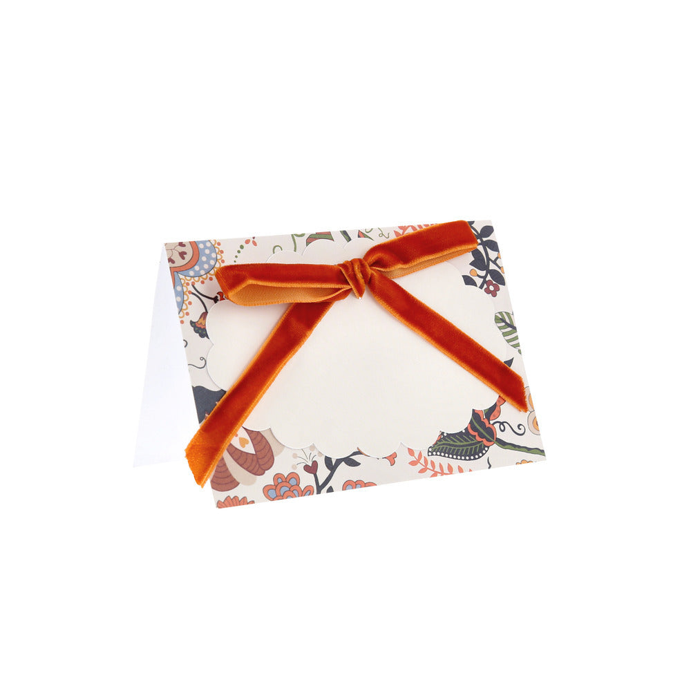 Porta nombre colores otoñales Liberty