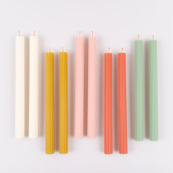 Set de velas de mesa Liberty diseño Otoñal