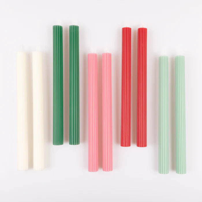 Set de velas de mesa Liberty diseño Navidad