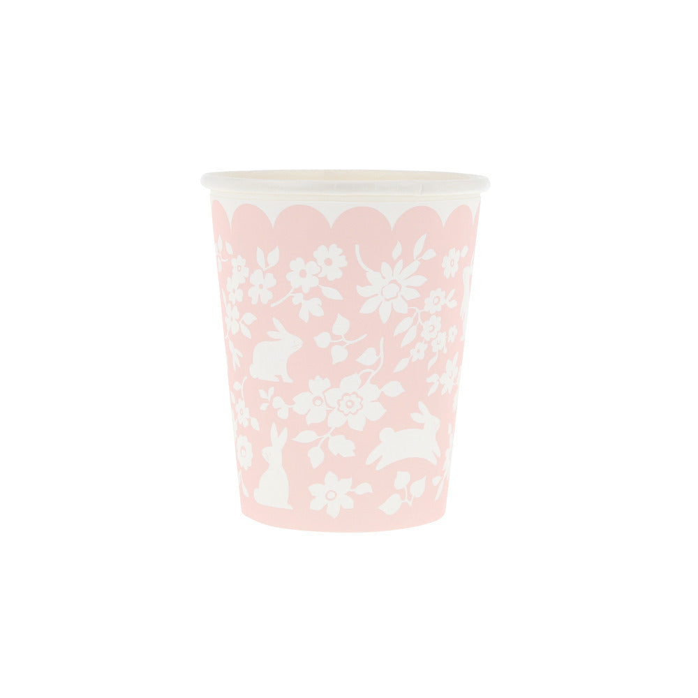 Vasos pastel flores mini