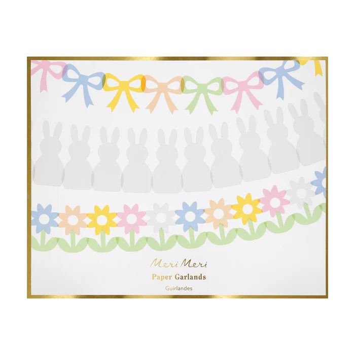 Set de guirnaldas de papel de Pascua (3 unidades)