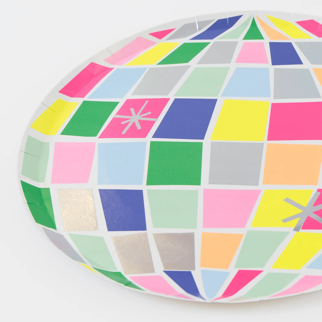 Platos con forma de bola disco