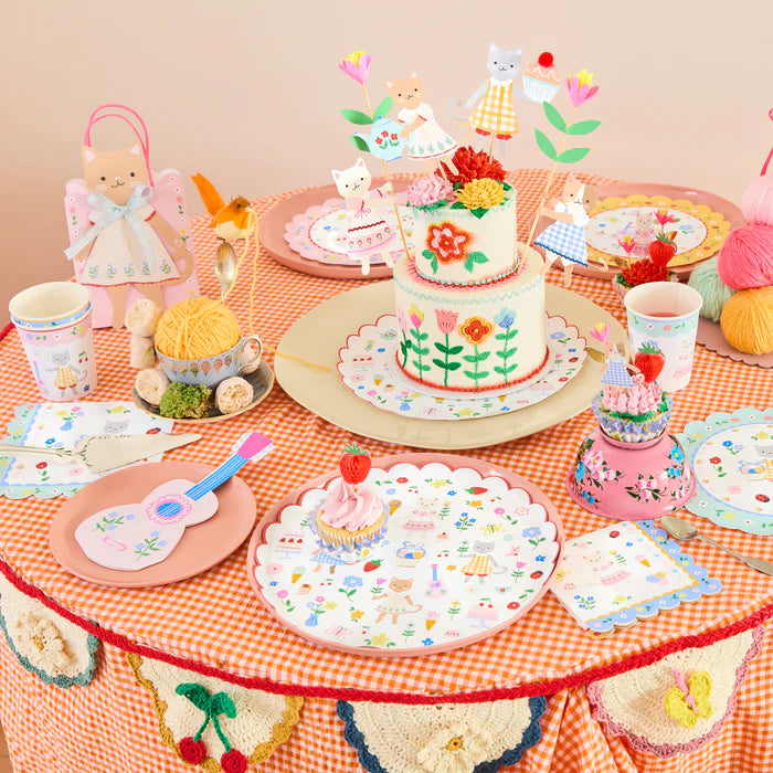 Servilletas club de gatitos - pequeñas